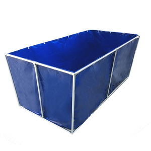 Estanque de Lona Recubierta de PVC de 10000 Litros para Piscicultura Tanque de Acuicultura Depósito de Agua Revestimiento para Estanque <span class=keywords><strong>Piscina</strong></span> para Granja de Peces en Venta - Product Image 4