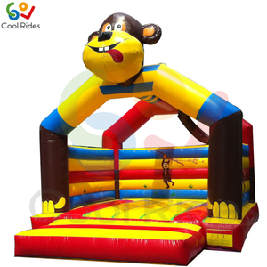 Lâu Đài Nhảy Khỉ Vui NhộN Có Thể Bơm Hơi Lâu Đài Bật Nảy Hoạt Hình Ngoài Trời Cho Trẻ Em - Product Image 3