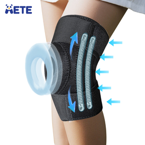 Soporte de <span class=keywords><strong>Rodilla</strong></span> Ajustable con Rótula Abierta, Transpirable, Estabilizador de <span class=keywords><strong>Rodilla</strong></span>, Protección Articular, Protección Articular Durante el Ejercicio - Product Image 5
