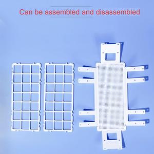 Support de tubes à <span class=keywords><strong>essai</strong></span> en plastique fonctionnel, universel pour tubes à <span class=keywords><strong>essai</strong></span> en verre de 13/16/20/25/30 mm et tubes de centrifugation - Product Image 4