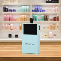 Emballage personnalisé de luxe en forme de coquille, magnétique, rigide, en papier, avec logo personnalisé, pour bougies, bijoux, cosmétiques, biodégradable, tendance
