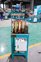 Machine à tresser à grande vitesse Yunbian à vente chaude, version à roue moyenne pour la fabrication de lignes de pêche 90-16-1