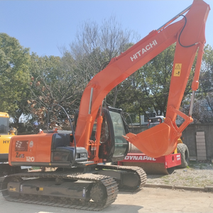 Excavadora de Orugas Hitachi ZX120 de Diseño Original Usada, 12 Toneladas, Capacidad de Cucharón de 0.52m, con Motor, PLC y Caja de Cambios en Buen Estado - Product Image 2