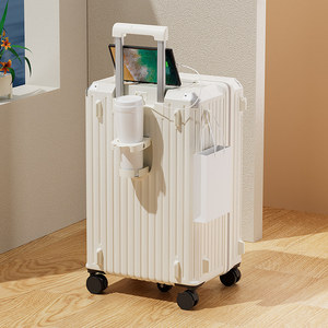 <span class=keywords><strong>Valise</strong></span> à roulettes unisexe en néoprène, grande capacité, verrouillable, 28x24 pouces, pour voyage et étudiants, roues silencieuses omnidirectionnelles - Product Image 3