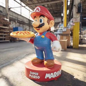 Escultura Decorativa Personalizada de <span class=keywords><strong>Mario</strong></span> <span class=keywords><strong>Bros</strong></span>, Figura de <span class=keywords><strong>Mario</strong></span>, Estatuas de Resina para Decoración - Product Image 5