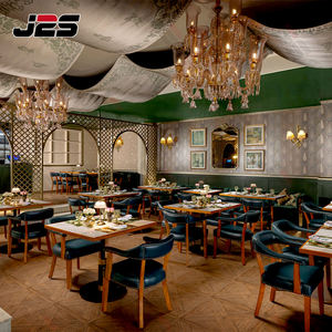 J2S Ensemble de meubles classiques de luxe pour restaurant Mobiliario Para Restaurante pour Bar Pub <span class=keywords><strong>Paris</strong></span> Turquie Projets asiatiques - Product Image 2