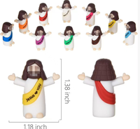 Dy Drop Shipping 2026 Mini poupées de Noël en PVC, pour fêtes, événements religieux