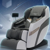 Fauteuil de massage de luxe à gravité zéro pour le corps entier avec manipulateur SL Track et télécommande sans fil