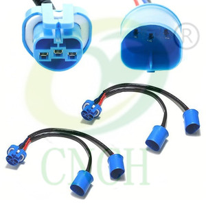 9007 HB5 <span class=keywords><strong>2</strong></span>路合并线，用于售后头灯改装使用，1母头转<span class=keywords><strong>2</strong></span>公头线束 - Product Image 2