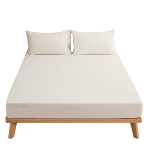 Sábana Ajustable Antiestática con Conexión a Tierra, 5% Plata, 95% Algodón Orgánico, con Cable, 400 Hilos, para Uso Doméstico en Todas las Estaciones - Product Image 1