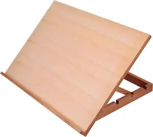 Wood Drafting Table Easel Drawing and Sketching Board