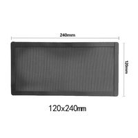 12x24CM haute qualité filtre à poussière anti-poussière PVC maille filet couverture garde pour la maison châssis PC boîtier d'ordinateur accessoires de ventilateur de refroidissement