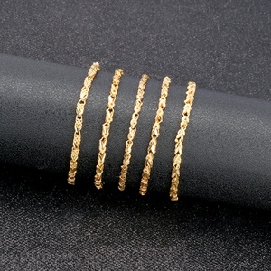 JXX Precio al por Mayor, Pulseras de Mujer con Baño de Oro de 24k, Diseño Minimalista de Calidad, Moda 2022 - Product Image 1