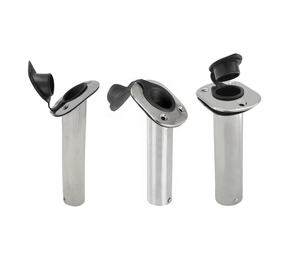 Portacanna da Pesca Angolato Slimline a 90 Gradi in Acciaio Inox 316 Marino 50x240mm Accessori Ferramenta per Kayak Nave Yacht Barca - Product Image 5