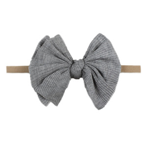 Mode Spitze Bogen Baby Mädchen Stirnband Weiche elastische Nylon Neugeborene Haar bänder Kind Kleinkind Haar wickel - Product Image 4