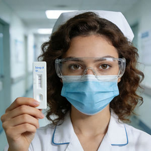 Kits de Teste Rápido VIVATEST <span class=keywords><strong>Strep</strong></span> A Diagnóstico Médico Auto-teste com Preço de Fábrica - Product Image 3