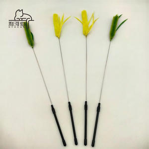 Özel sıkıcı artefakt interaktif Pet oyuncak uzun kutup kedi Teaser sopa köpek kuyruk çim yavru fiziksel gücü tüketmek yardımcı olur - Product Image 1