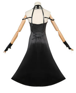 Disfraz de <span class=keywords><strong>Cosplay</strong></span> de <span class=keywords><strong>Yor</strong></span> <span class=keywords><strong>Forger</strong></span>: Diadema, Medias Elásticas hasta el Muslo, Aretes y Vestido Completo para Comic Con - Product Image 5