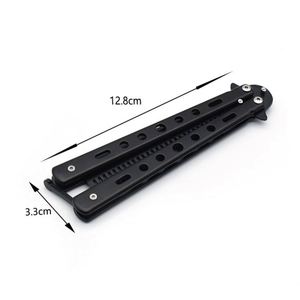 Butterfly Comb Stainless Steel Folding Practice Comb for <b>Creative</b> <b>Gift</b> - Product Image 2