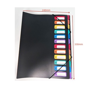 A4 Kích thước <span class=keywords><strong>PP</strong></span> Memo bìa nhựa kế hoạch Chất lượng cao nhựa thư mục hội nghị - Product Image 4