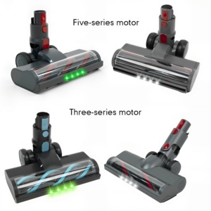 Brosse électrique à lumière LED pour aspirateurs <span class=keywords><strong>Dyson</strong></span> V7 V8 V10 V11 <span class=keywords><strong>V15</strong></span>, tête de brosse motorisée pour tapis et sols, accessoires et pièces de rechange - Product Image 5