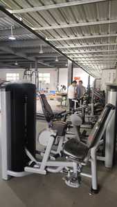 Macchina per Allenamento della Forza con Pesi a Perno, Macchina Lat Machine Commerciale per Palestra Domestica, in Acciaio al Carbonio, per <span class=keywords><strong>Adduttori</strong></span>, Gambe e Schiena, per <span class=keywords><strong>Esercizi</strong></span> Fitness - Product Image 5