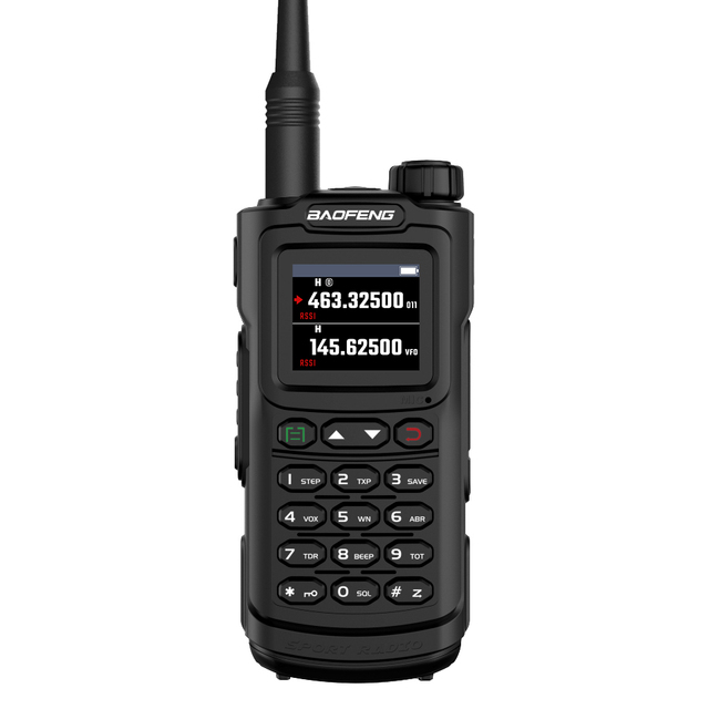 2024 BAOFENG Original Factory Tri Band UV-20 Ham Radio Handheld Hf Transceiver High Power Walkie Talkie UV20 Baofeng 2Way Radios