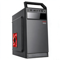 Boîtier d'ordinateur de jeu ATX Mini ITX 350 mm avec 4 emplacements d'extension PCI, compatible avec HDD SSD, flux d'air optimisé, accessoires pour hôte