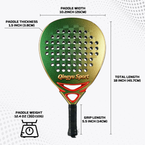 <span class=keywords><strong>Raqueta</strong></span> de Pádel Personalizada Qingyu Sport, <span class=keywords><strong>Raqueta</strong></span> de Tenis de Playa de Fibra de Carbono de Grado Competitivo, Fábrica para el Mercado Norteamericano - Product Image 6