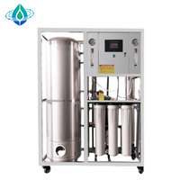 Système d'osmose inverse commercial JC 500 LPH avec pompe, réservoir sous pression et roulement moteur pour le traitement de l'eau potable, garantie 1 an