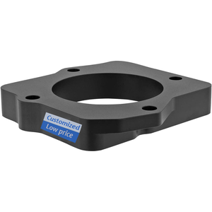 ตัวเว้นระยะลิ้นปีกผีเสื้ออะลูมิเนียมแบบสั่งทำพิเศษ  อะแดปเตอร์ท่อร่วมไอดีเครื่องยนต์ - Product Image 1