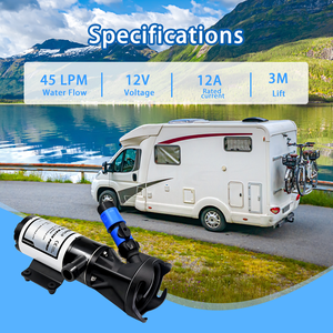 MAMBAFLO12V DC <span class=keywords><strong>RV</strong></span> marine nuovo tipo 45LPM/12GPM pompa per acque reflue Macerator pompa, wc pompa acqua wc wc pompa acqua, pozzetto YACHT e barche - Product Image 4