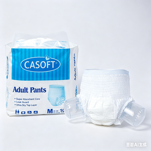 Culottes absorbantes pour adultes à usage diurne et nocturne, séchage rapide, haute absorption, vente en gros d'usine, pour <span class=keywords><strong>personnes</strong></span> âgées - Product Image 1