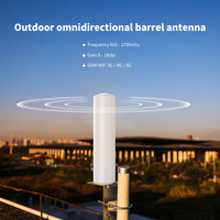 Antena WiFi Externa LTE para Exteriores, Antena 4G de 18 Elementos, 698-2700MHz, Conector 4G, Cable, Material, Peso, Entrada, Origen