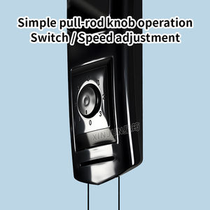 16-inch oscillerende mechanische wandventilator met elektrische aandrijving, 3 snelheden, plastic, energiezuinig, stille werking voor thuisgebruik - Product Image 3