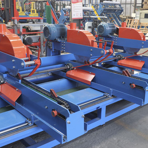 Scie à panneaux multi-têtes robuste pour le sciage transversal de planches de bois et le traitement des panneaux - Product Image 4