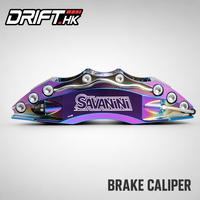 Kit de freinage de luxe SAVANINI 6 pistons pour Alphard Vellfire, conception et ajustement personnalisés pour les experts en modification mondiale.