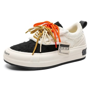 รองเท้าผ้าใบพื้นหนาและดีไซน์ยกสูงสำหรับคู่รัก รองเท้าผ้าใบอินเทรนด์แบบออริจินัลขนาดเล็ก - Product Image 1