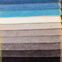 Tissu d'ameublement en chenille 100 % polyester tissé de haute qualité pour canapé, vente en gros d'usine