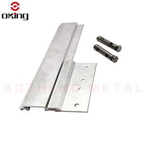 Clip en Z en aluminium, type French Cleat, conçu pour la fixation et l'installation de panneaux intérieurs - Product Image 4