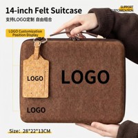 Luxuriöses Firmengeschenkset mit individuellem Logo, Werbegeschenke für Unternehmen, Bürobedarf, Powerbank, Vakuumflasche, Filztasche, Geschenkbox