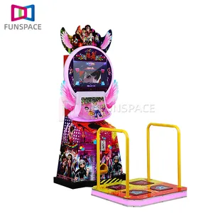 Nouveau Design de pièce de monnaie de jeu de danse de révolution Machine d'arcade Machine de danse dynamique pour Machine de jeu de danse d'arcade