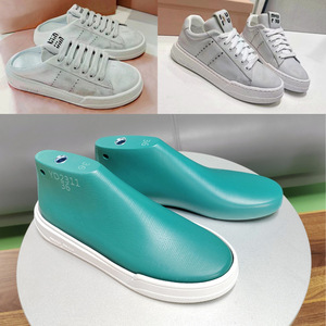 รองเท้าส้นเตี้ยแบบสวมสำหรับผู้หญิง รุ่น Last Wear Semi-Slip พลาสติกสีขาวเล็ก รุ่น Fallacy YD2311 - Product Image 2