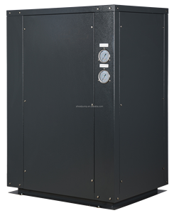 Alta efficienza a basso rumore 12KW R290 R134A riscaldamento casa geotermico fonte di acqua di terra DHW pompa di calore scaldabagno caldaia - Product Image 3