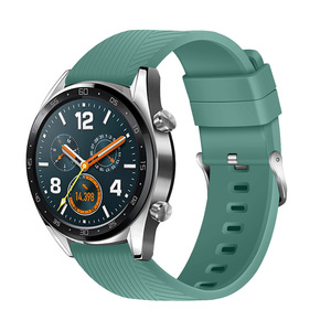 Correas de reloj inteligente de silicona deportiva 20MM 22MM para <span class=keywords><strong>Huawei</strong></span> Honor Magic <span class=keywords><strong>Watch</strong></span> <span class=keywords><strong>GT</strong></span> Active <span class=keywords><strong>Series</strong></span> Bands - Product Image 4