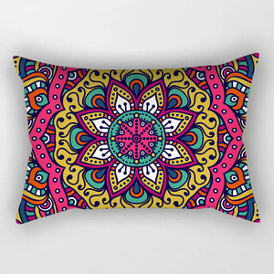 Funda de cojín de mandala, funda de almohada con diseño vintage de poliéster de <span class=keywords><strong>30x50</strong></span>, <span class=keywords><strong>cojines</strong></span> decorativos para sofá, funda de almohada para decoración del hogar - Product Image 3