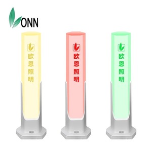 ONN M4Y-C, voyant lumineux tricolore d'avertissement avec logo en acrylique gaufré, pliable, avec buzzer, voyant lumineux pour machine-outil CNC - Product Image 2