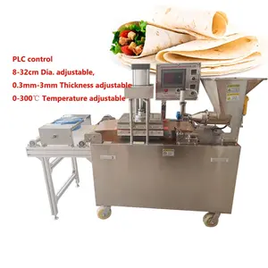 Mexican tacos commercial tortillas burrito wrap making machine Automatic Arabic Pita Bread machine production line