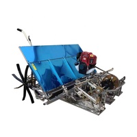 Transplanteur de riz à main à 6 rangées avec moteur, boîte de vitesses, roulement de moteur, pour semoir de graines de riz à la ferme et à la maison, nouveau modèle