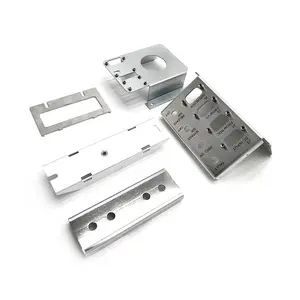 OEM ODM Precision Aluminum Laser Cutting Copper Stamping Parts Fabricação pequena chapa metálica aço inoxidável